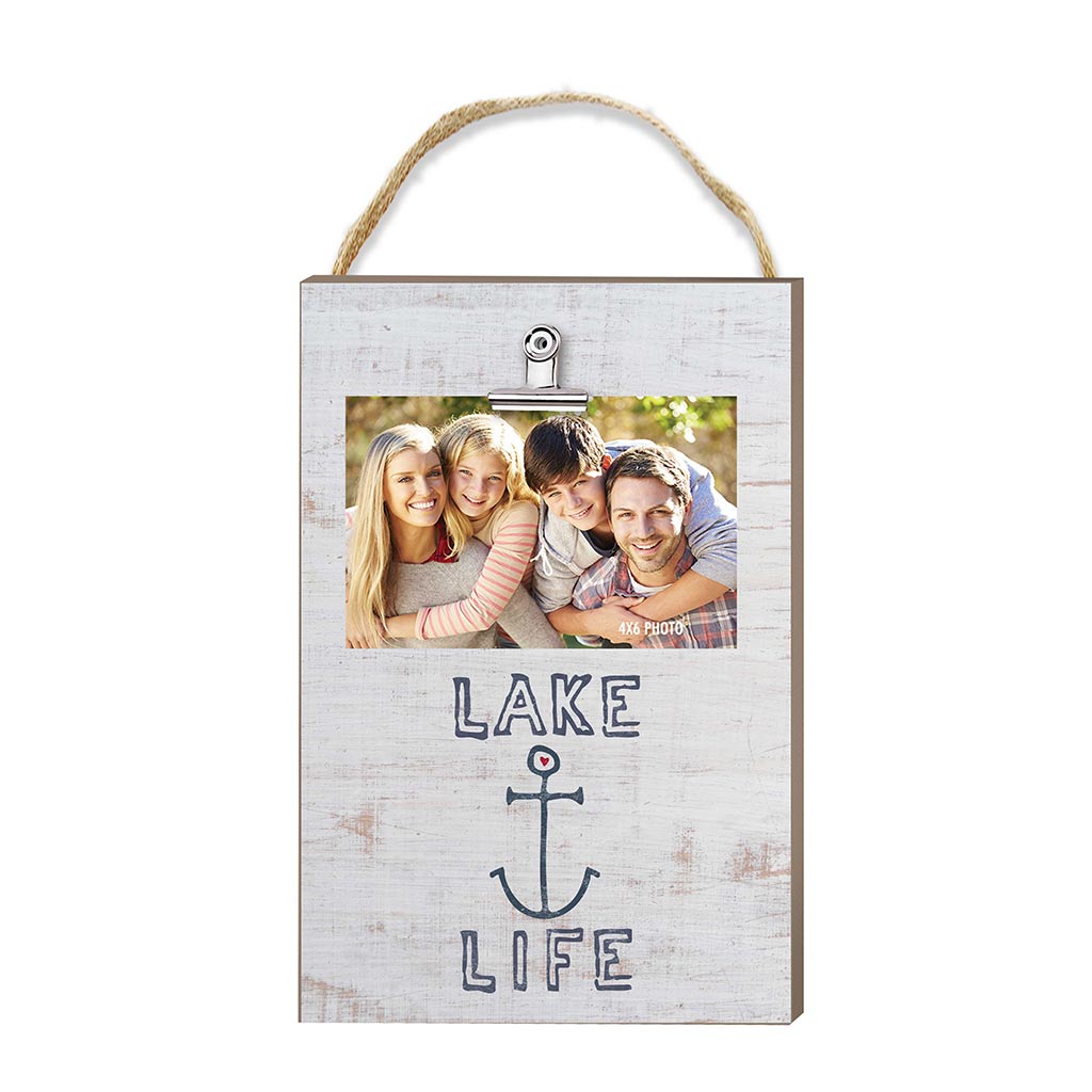Hanging Clip Photo Frame Lake Life Anchor