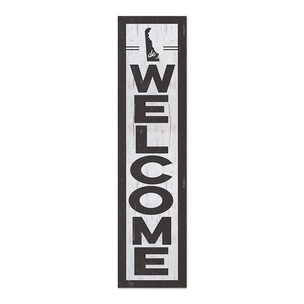 11x46 State Welcome Delaware Leaner Sign
