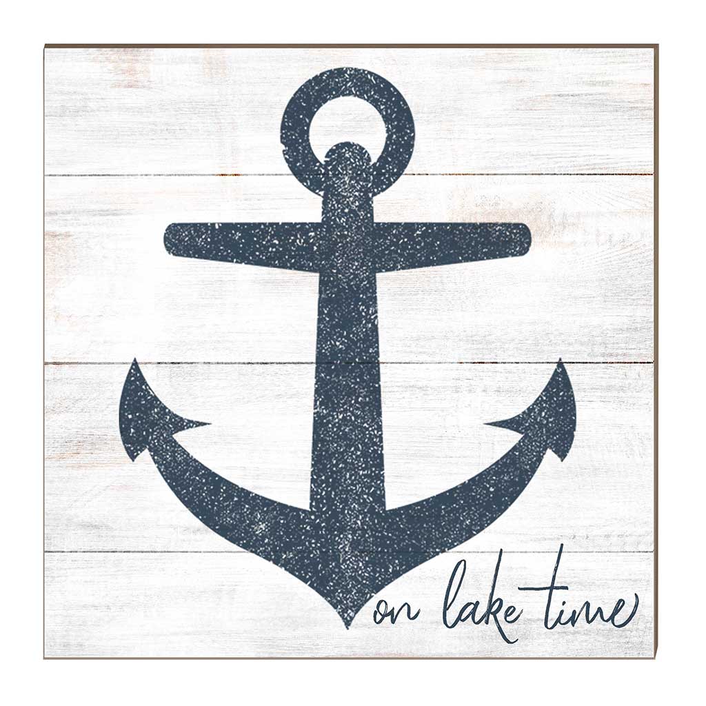 10x10 On Lake Time with Anchor Sign