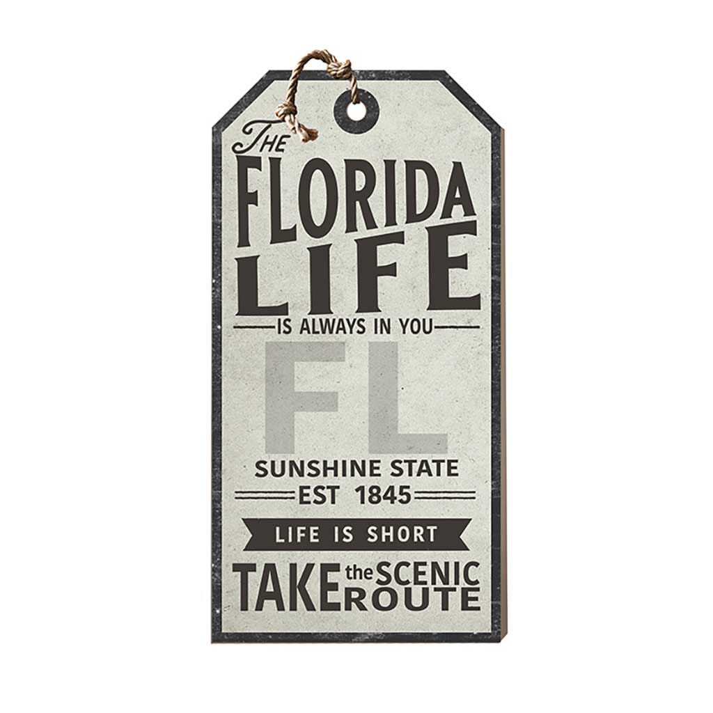 Florida Life Large Hanging Tag