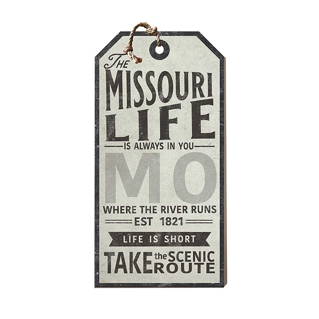 Missouri Life Large Hanging Tag