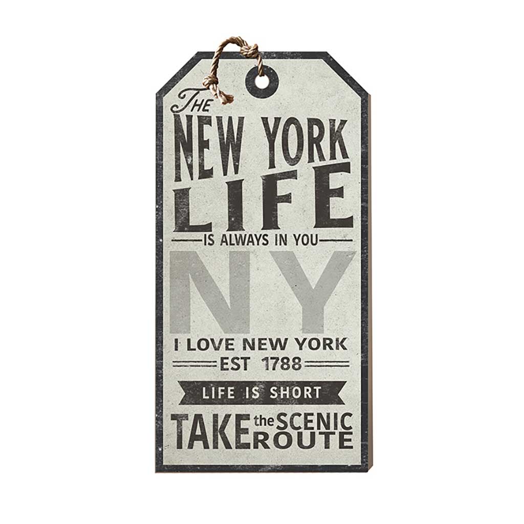 New York Life Large Hanging Tag