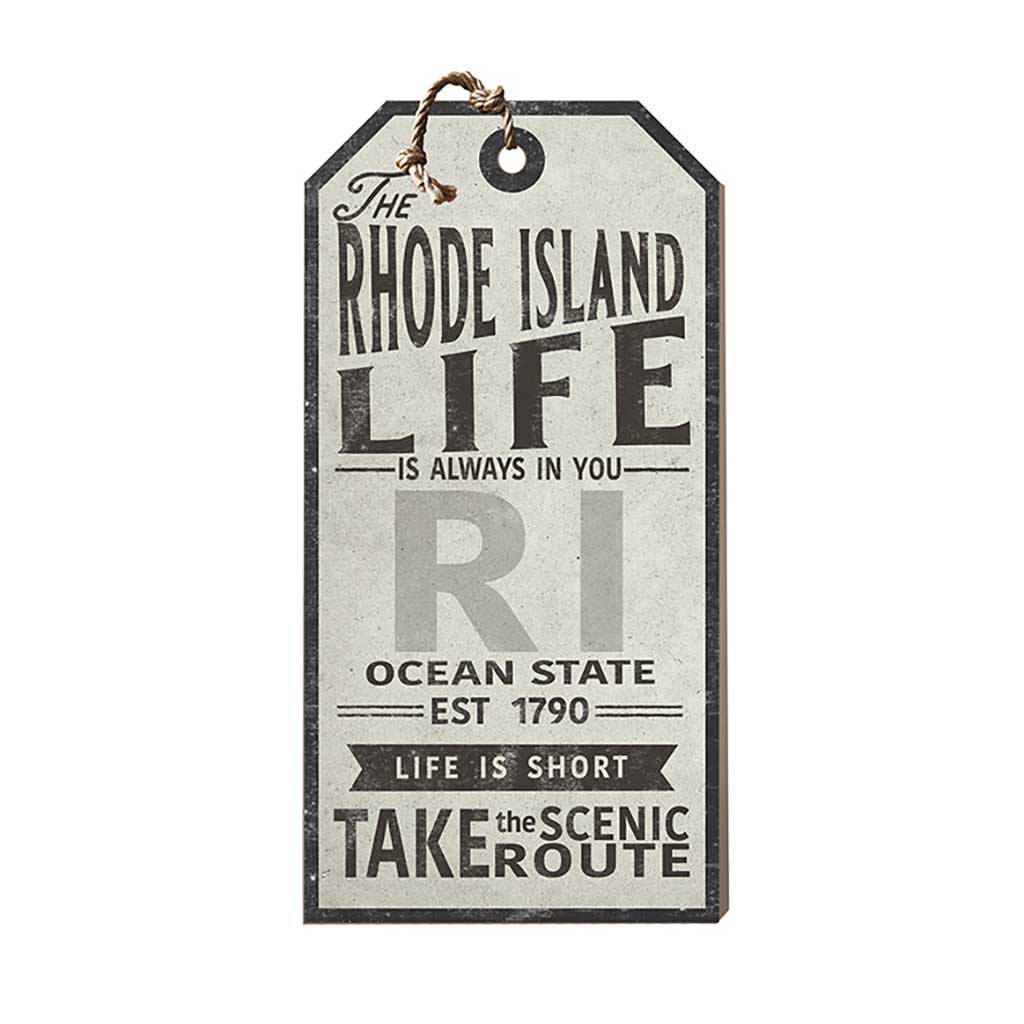 Rhode Island Life Large Hanging Tag
