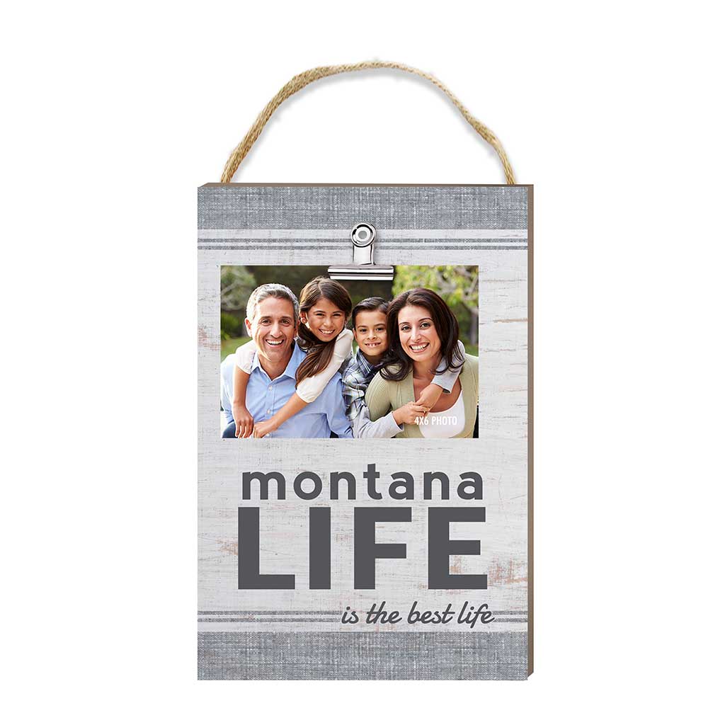 Montana Life Hanging Clip Photo Frame