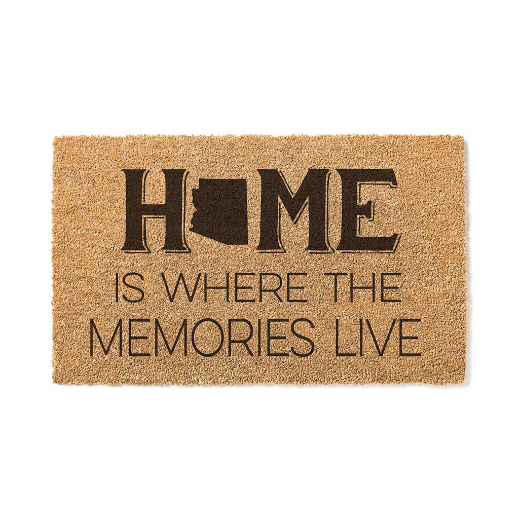 18x30 Coir Doormat Home Memories Live Arizona