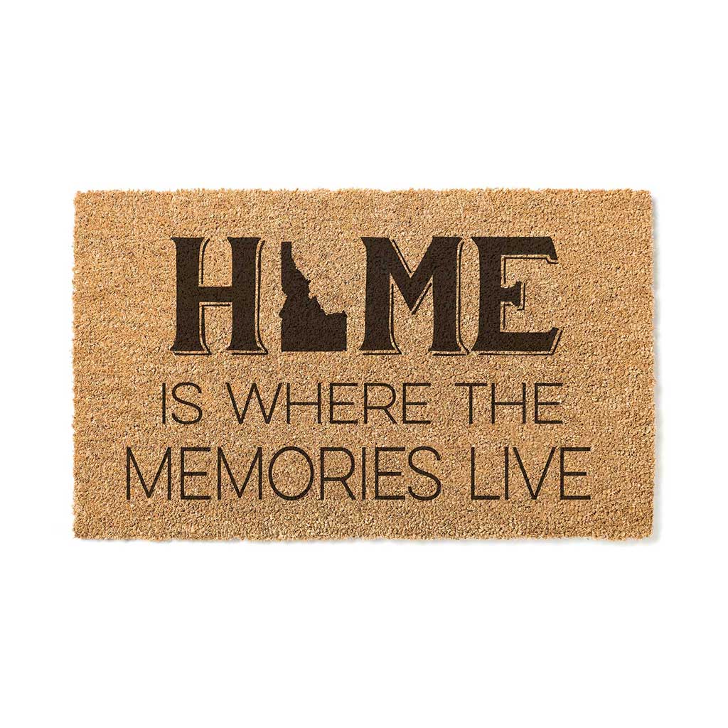 18x30 Coir Doormat Home Memories Live Idaho