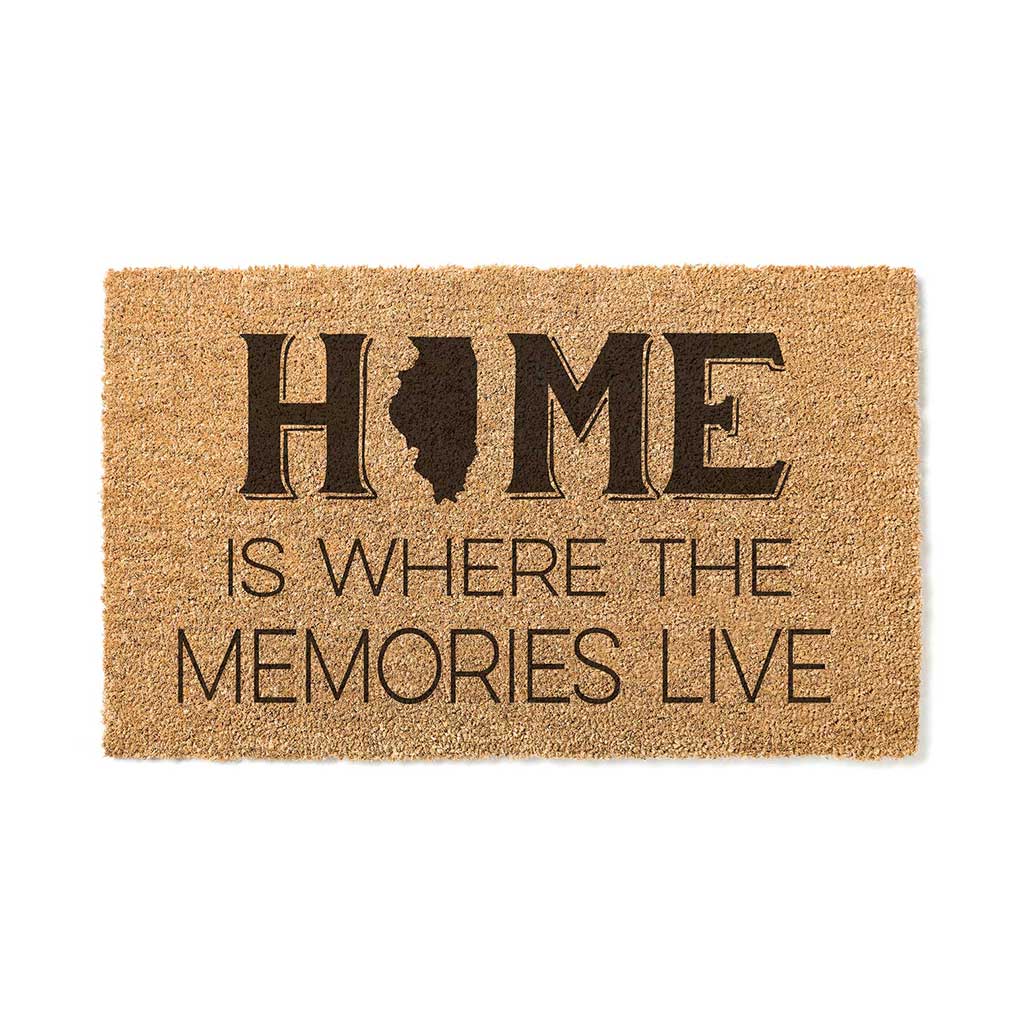 18x30 Coir Doormat Home Memories Live Illinois