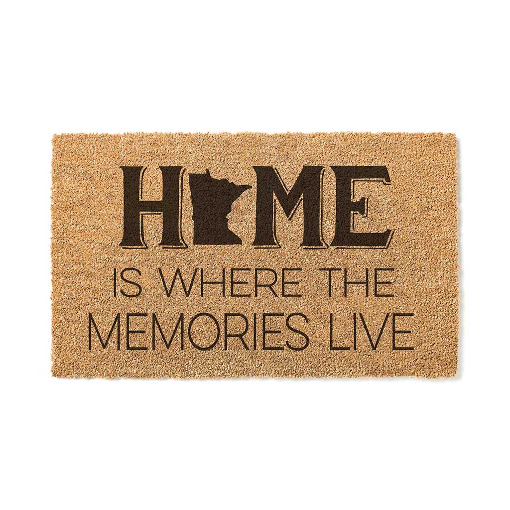 18x30 Coir Doormat Home Memories Live Minnesota