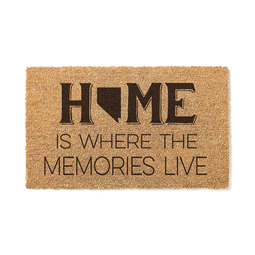 18x30 Coir Doormat Home Memories Live Nevada