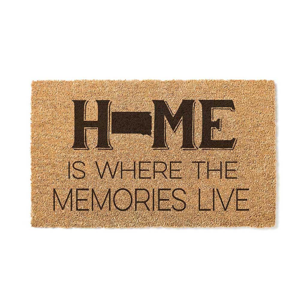 18x30 Coir Doormat Home Memories Live South Dakota