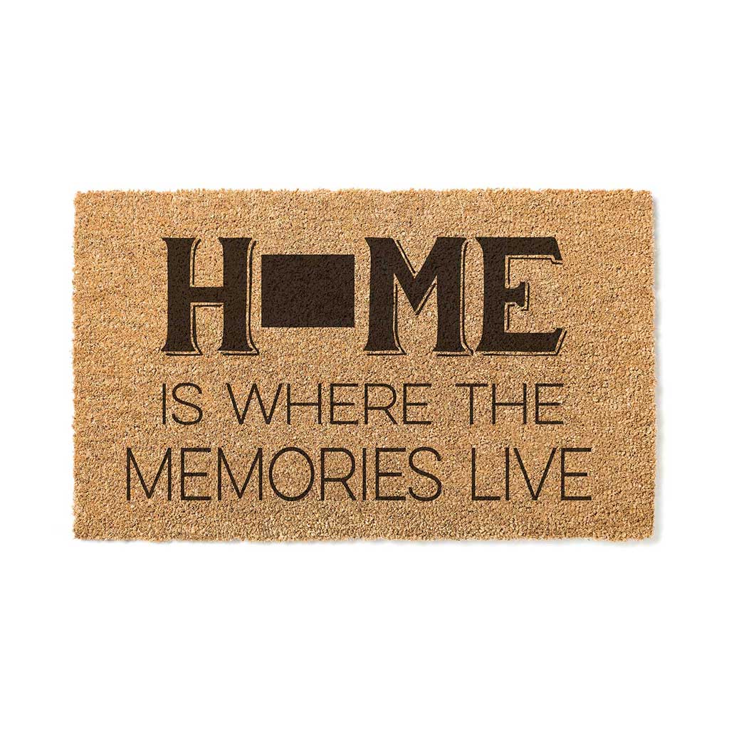 18x30 Coir Doormat Home Memories Live Wyoming