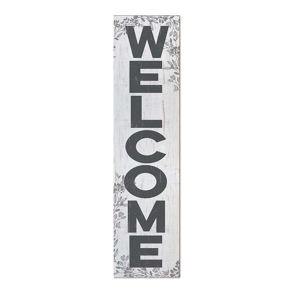 11x46 Welcome Foliage Leaner Sign