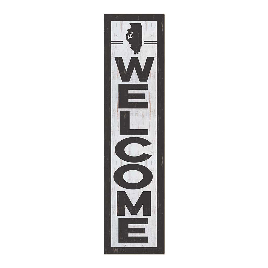 11x46 State Welcome Illinois Leaner Sign