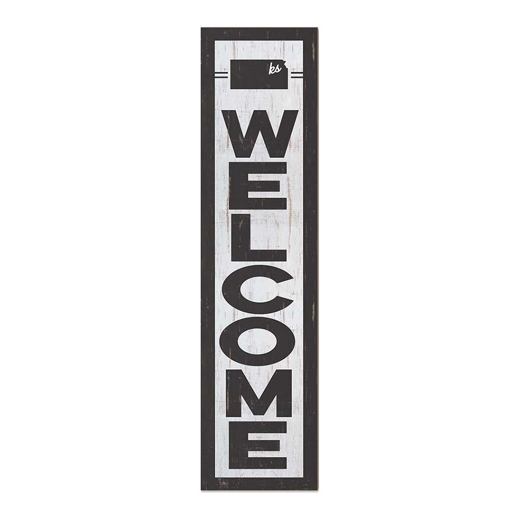 11x46 State Welcome Kansas Leaner Sign