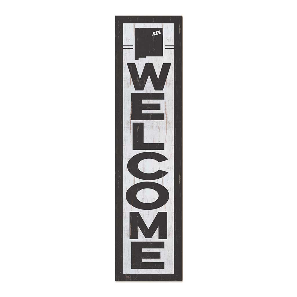 11x46 State Welcome New Mexico Leaner Sign
