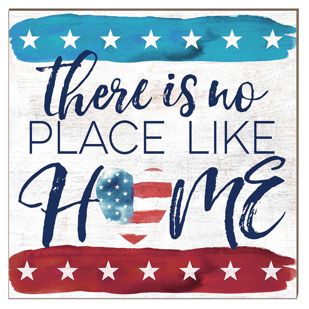 10x10 No Place Like Home American Flag Sign