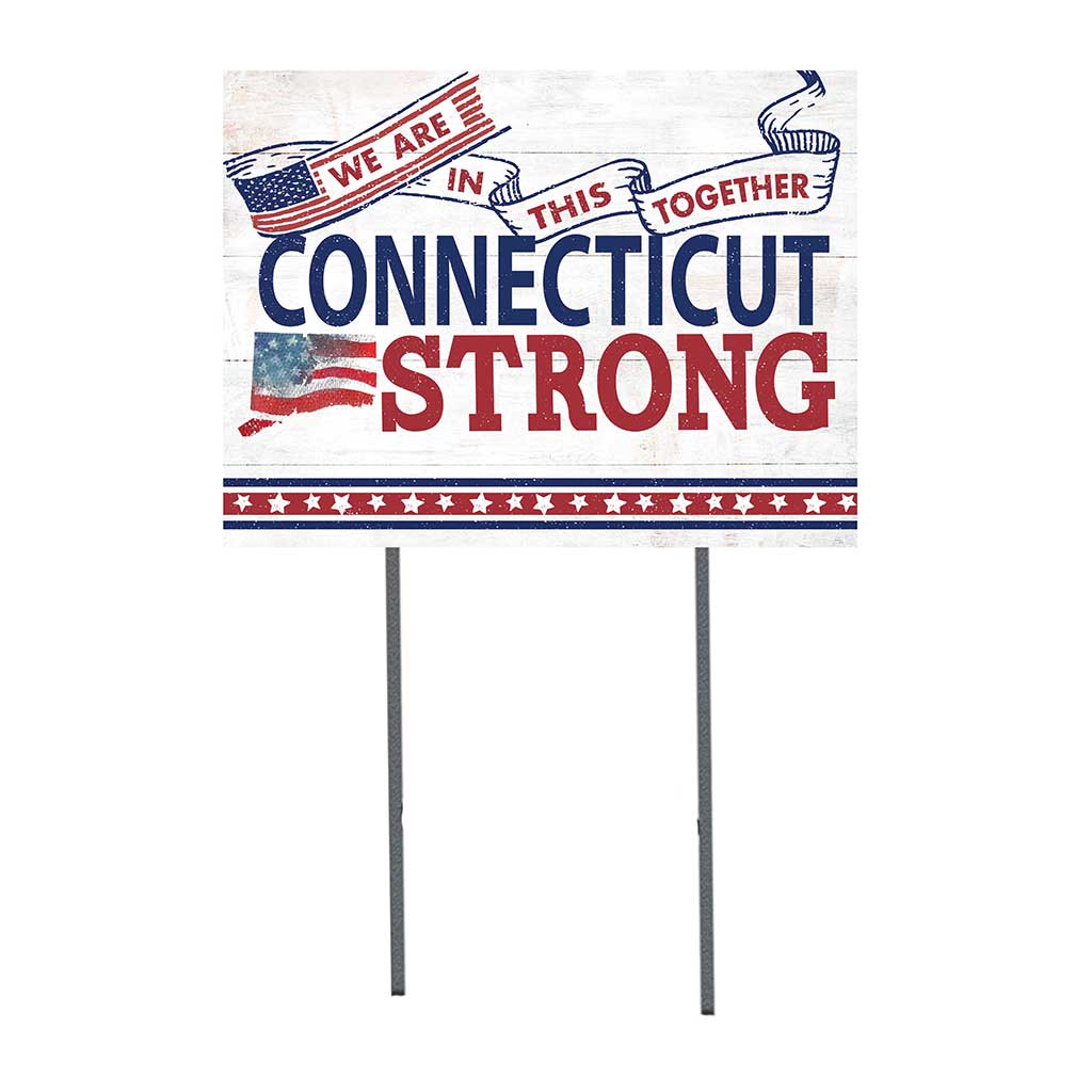 State Strong Lawn Sign Connecticut