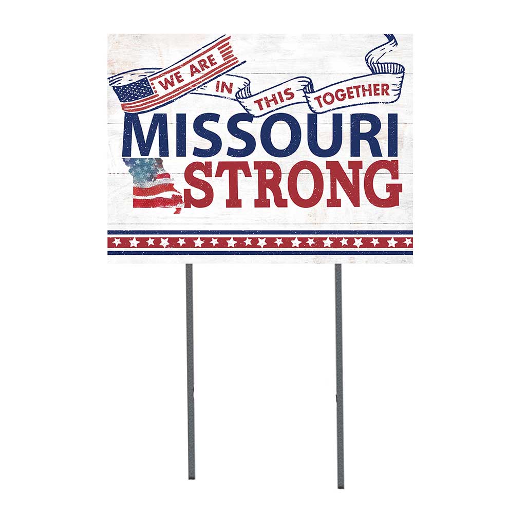 State Strong Lawn Sign Missouri