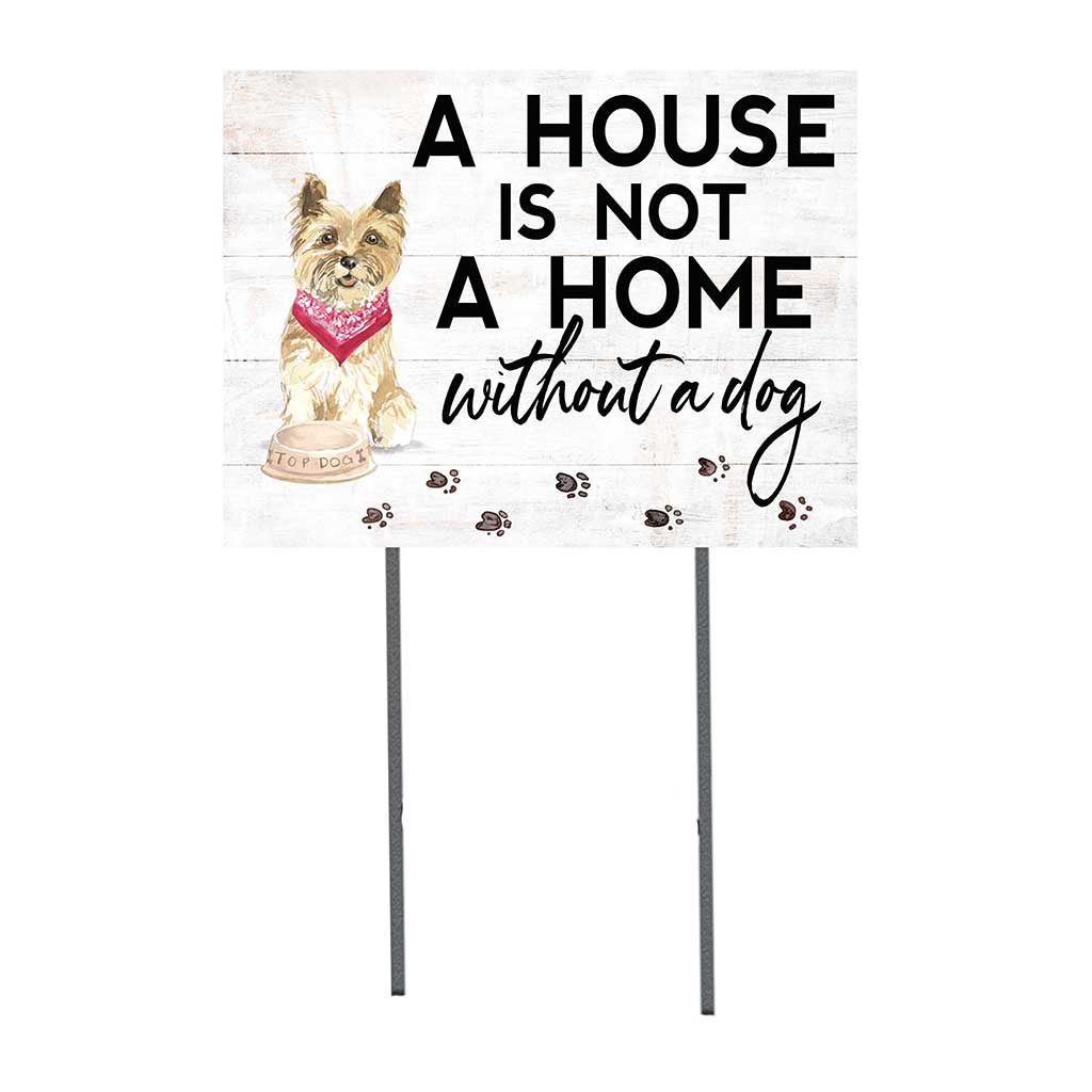 18x24 Cairn Terrier Dog Lawn Sign