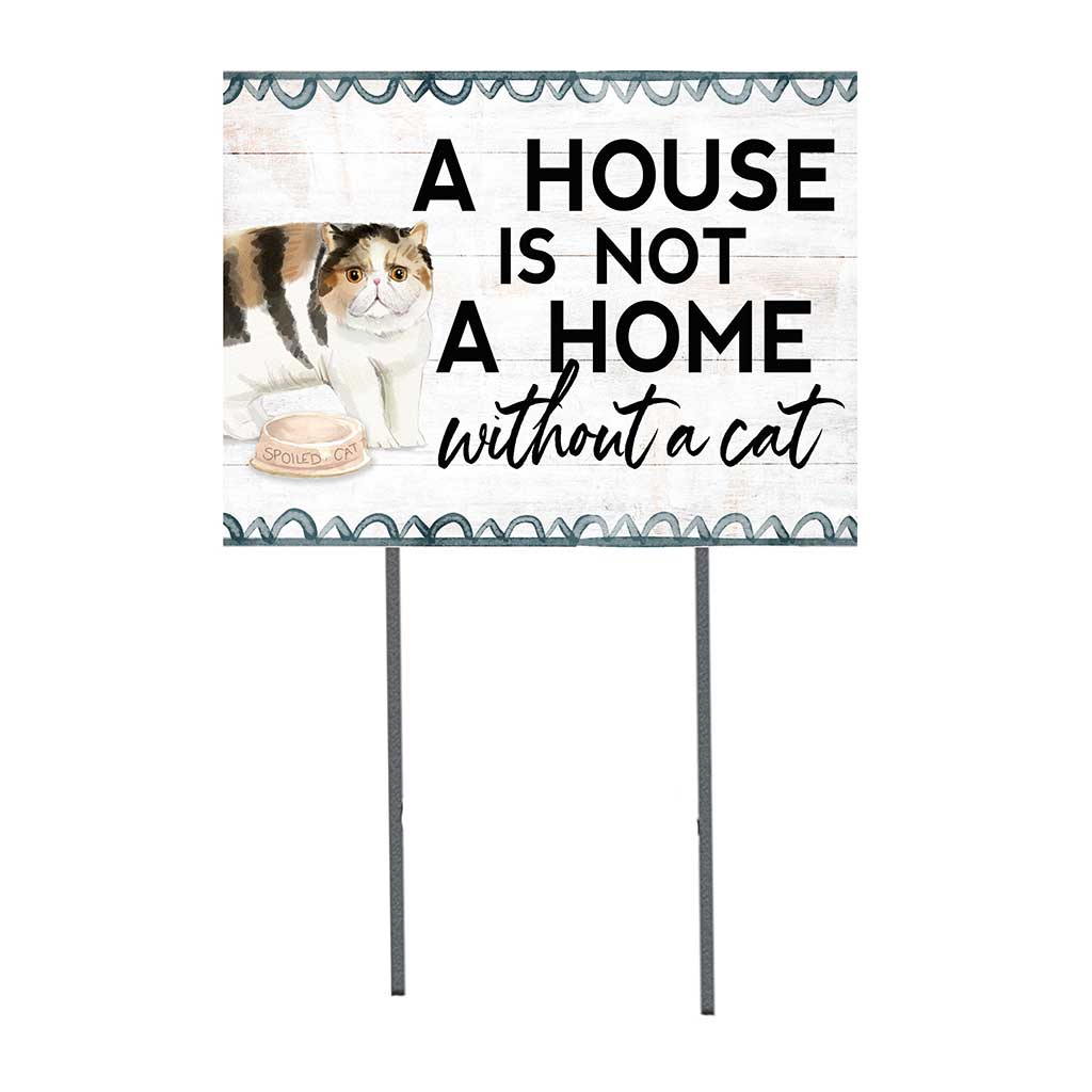 18x24 Exotic Shorthair Cat Lawn Sign
