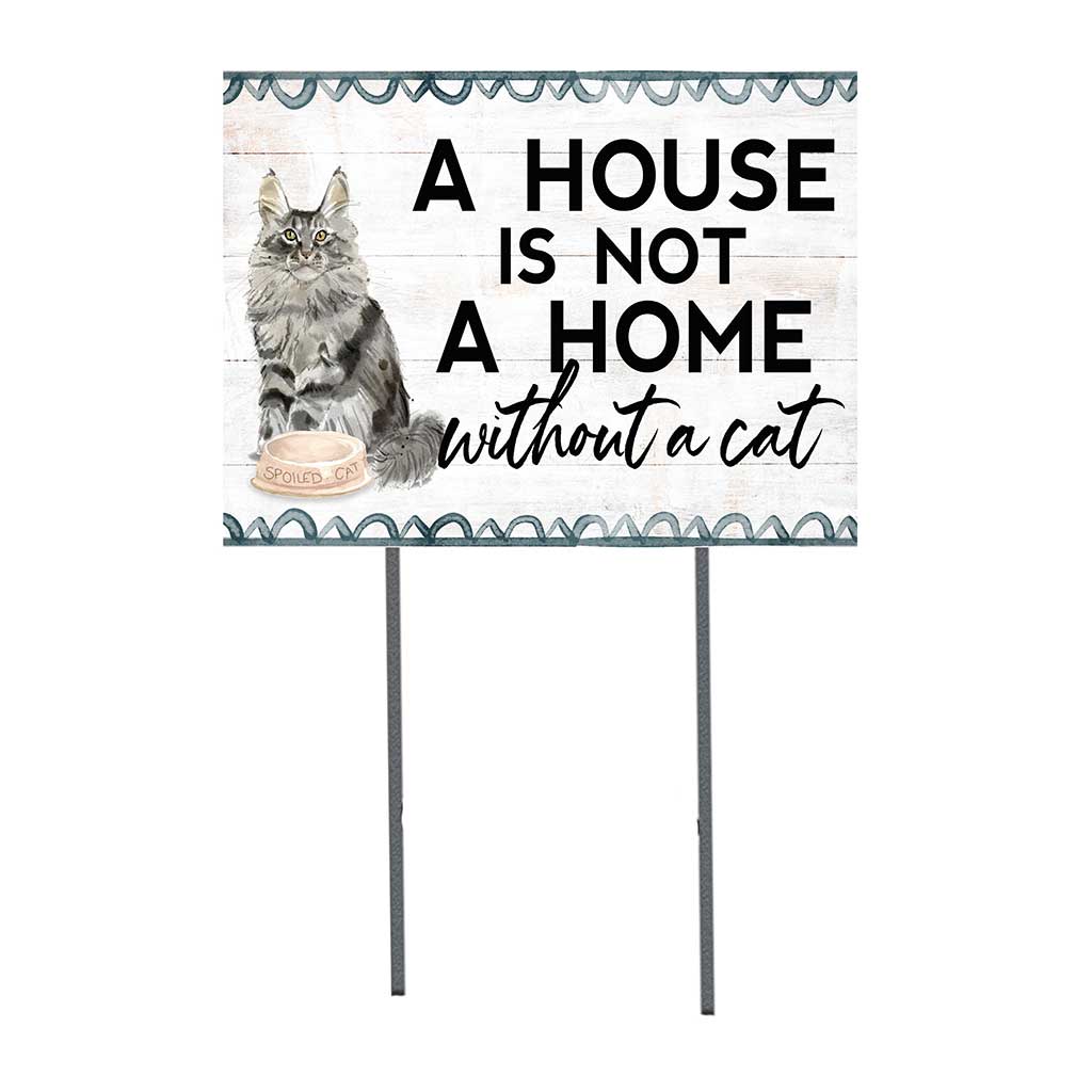 18x24 Maine Coon Cat Lawn Sign