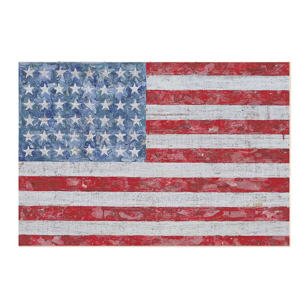 34x23 American Flag Sign