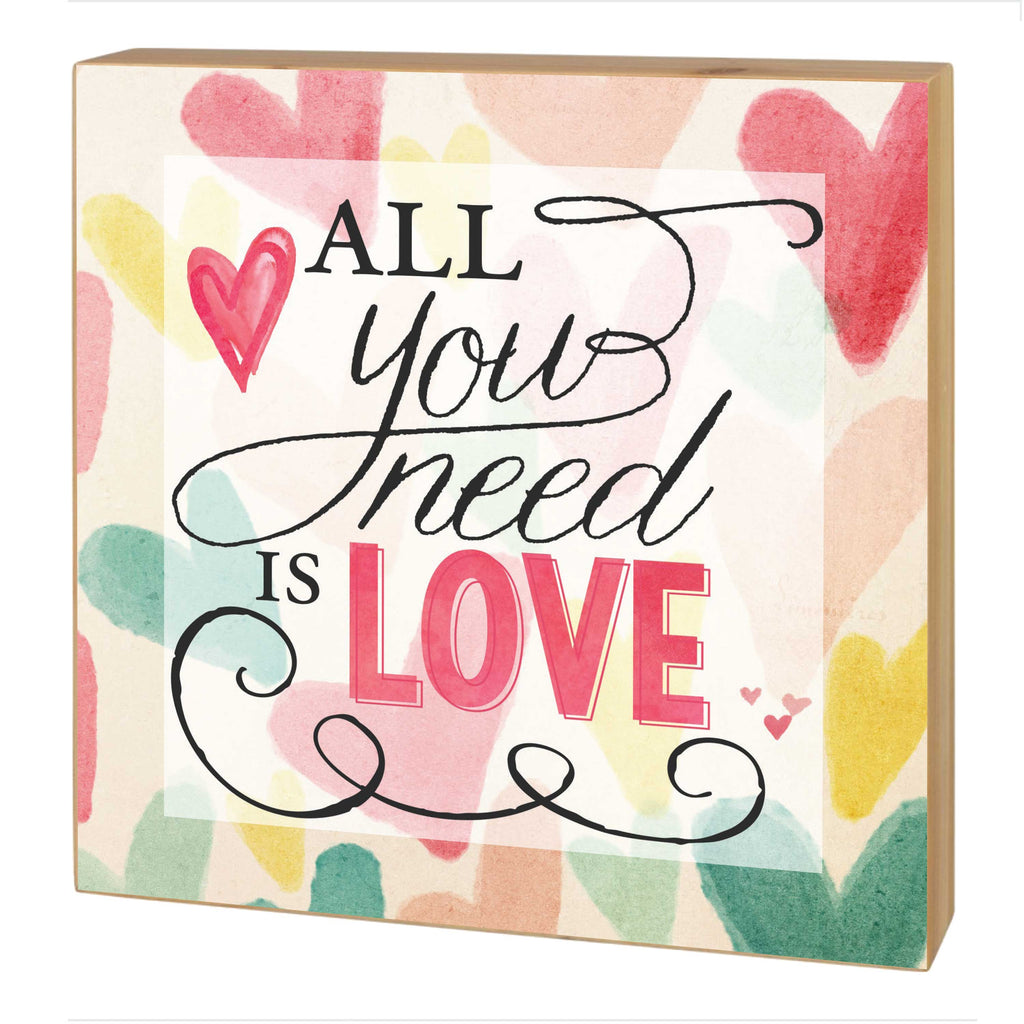 5x5 All You Need is Love Block