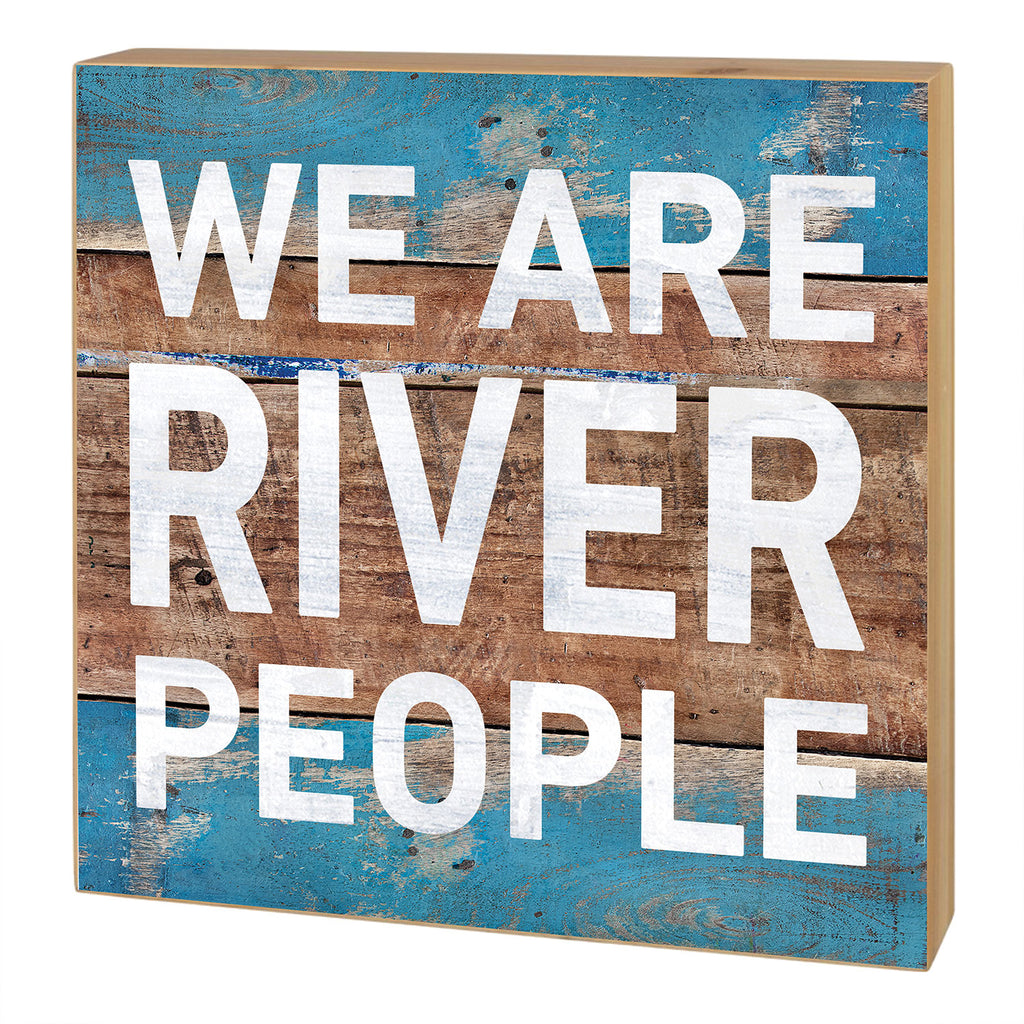 5x5 Block We are River People