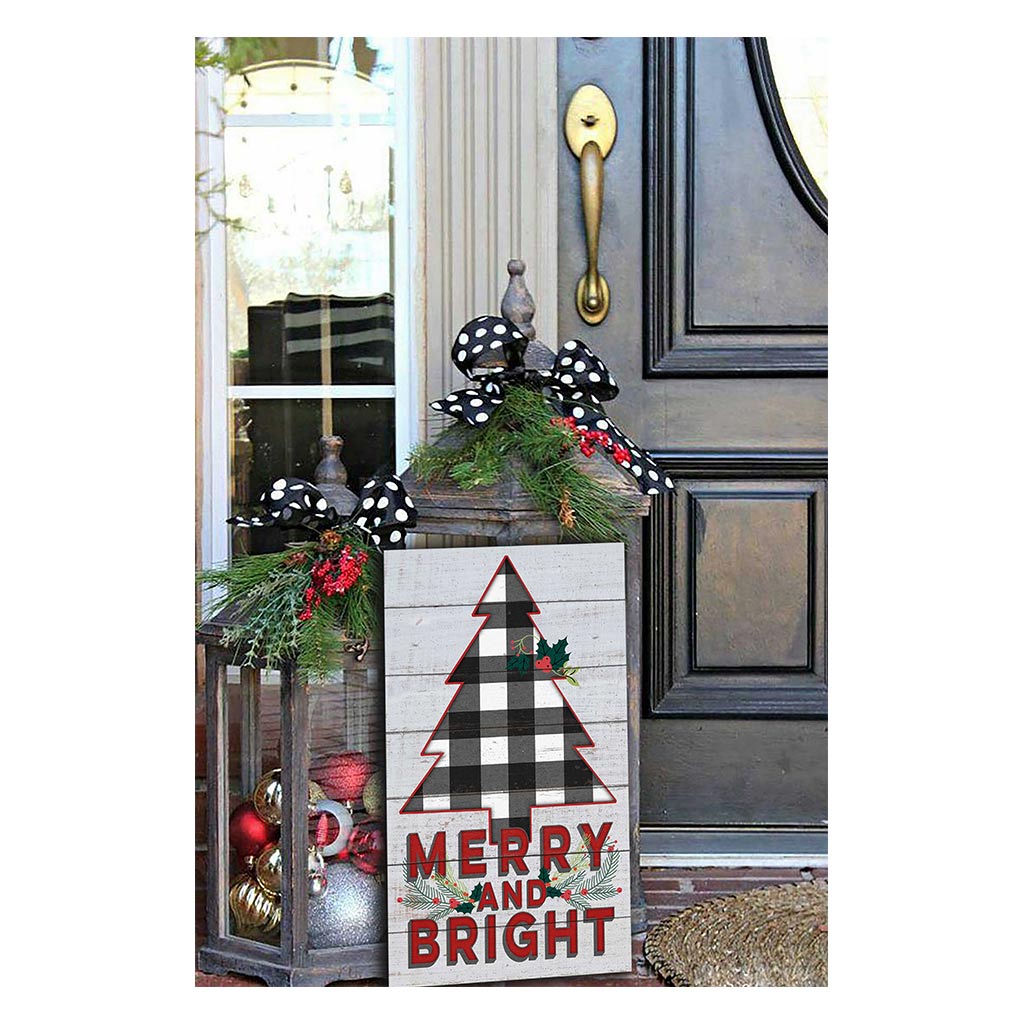 11x20 Indoor Outdoor Whitewash Sign Merry and Bright
