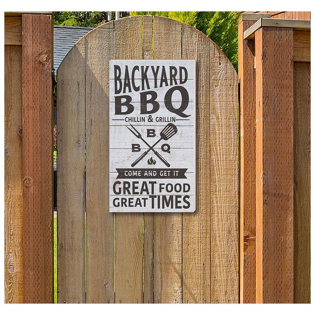 11x20 Indoor Outdoor Whitewash Backyard BBQ