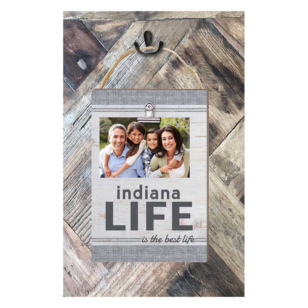 Indiana Life Hanging Clip Photo Frame