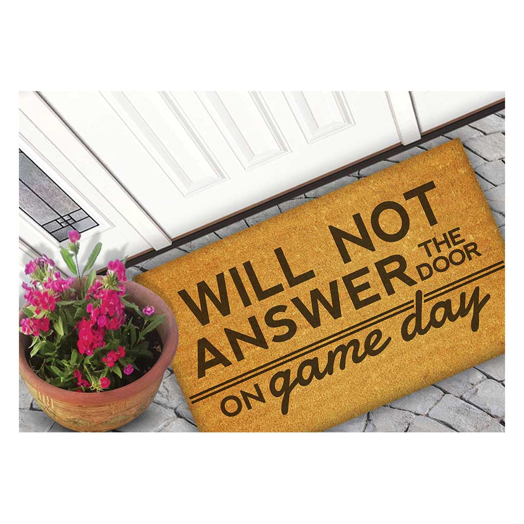 18x30 Coir Doormat Will Not Answer on Game Day