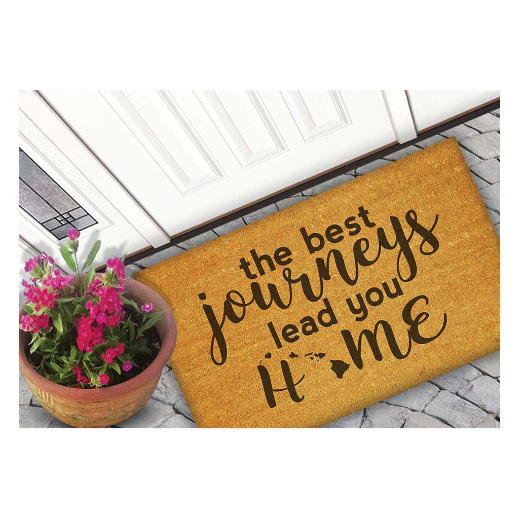 18x30 Coir Doormat Best Journeys Hawaii