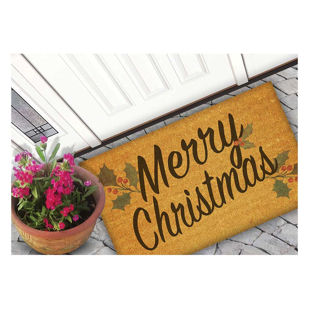 18x30 Coir Doormat Merry Christmas