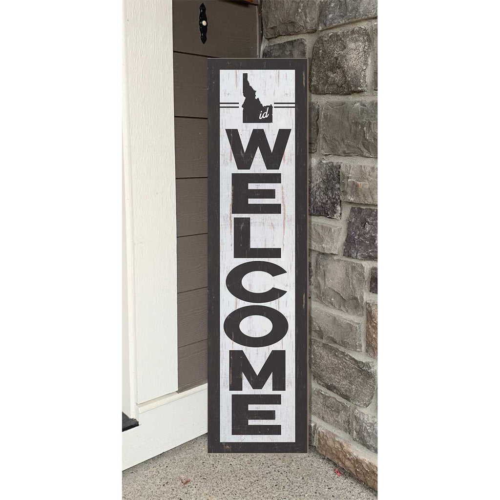 11x46 State Welcome Idaho Leaner Sign