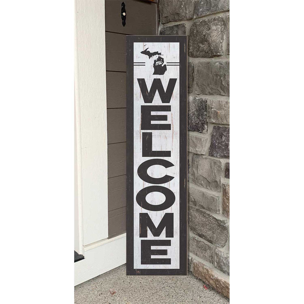 11x46 State Welcome Michigan Leaner Sign