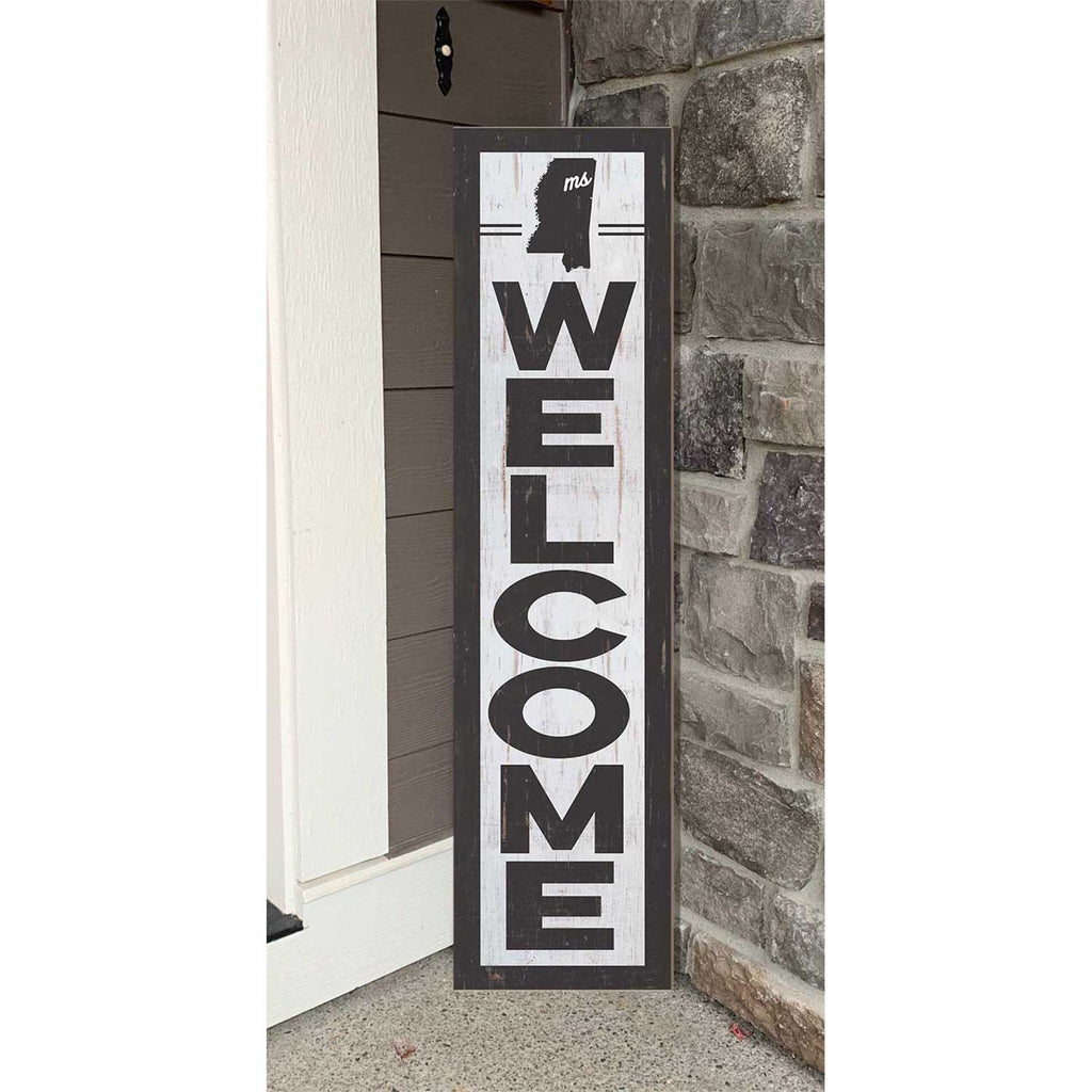 11x46 State Welcome Mississippi Leaner Sign