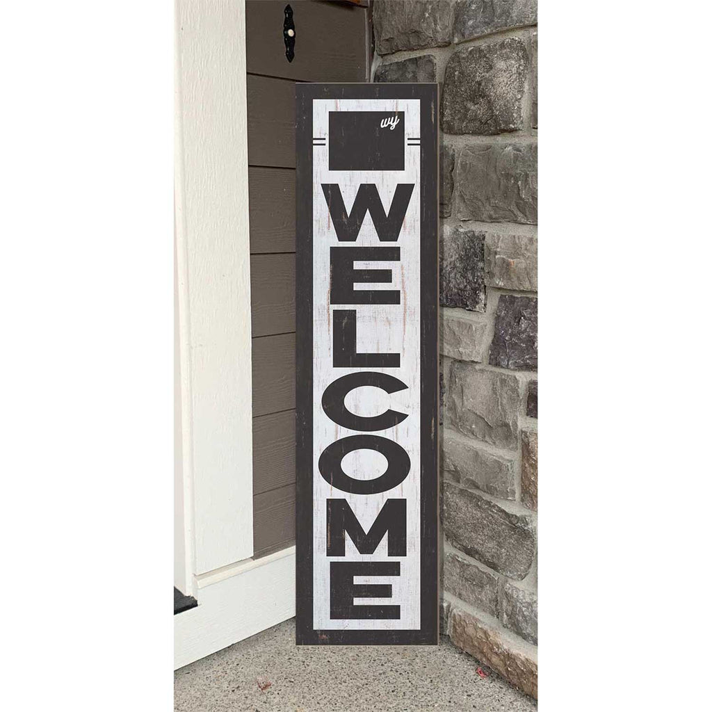 11x46 State Welcome Wyoming Leaner Sign