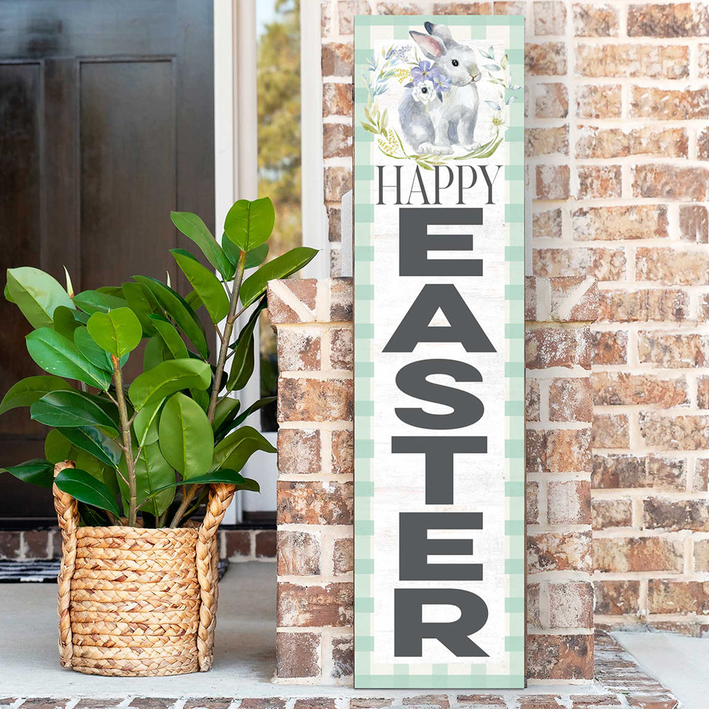 11x46 Happy Easter Leaner Sign