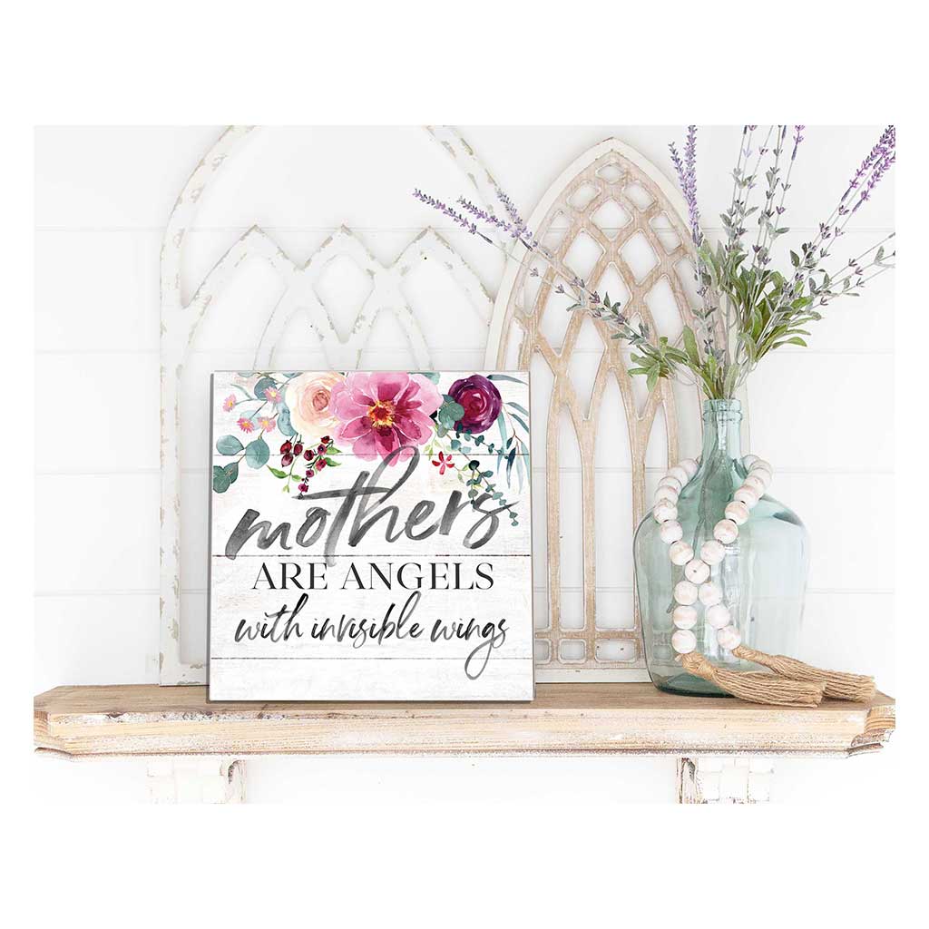 10x10 Mother's Are Angels Sign