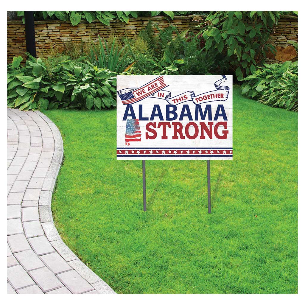 State Strong Lawn Sign Alabama