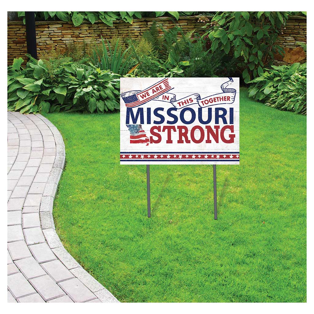 State Strong Lawn Sign Missouri