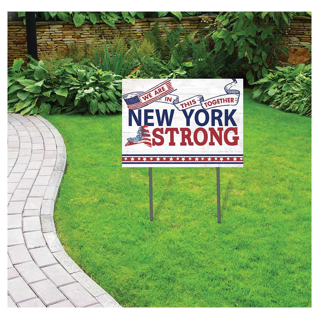 State Strong Lawn Sign New York