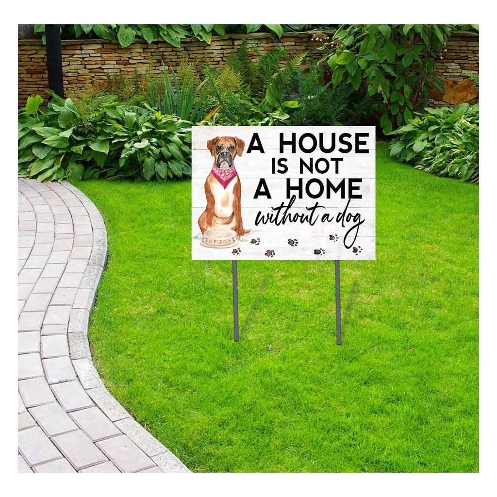 18x24 Boxer Dog Lawn Sign