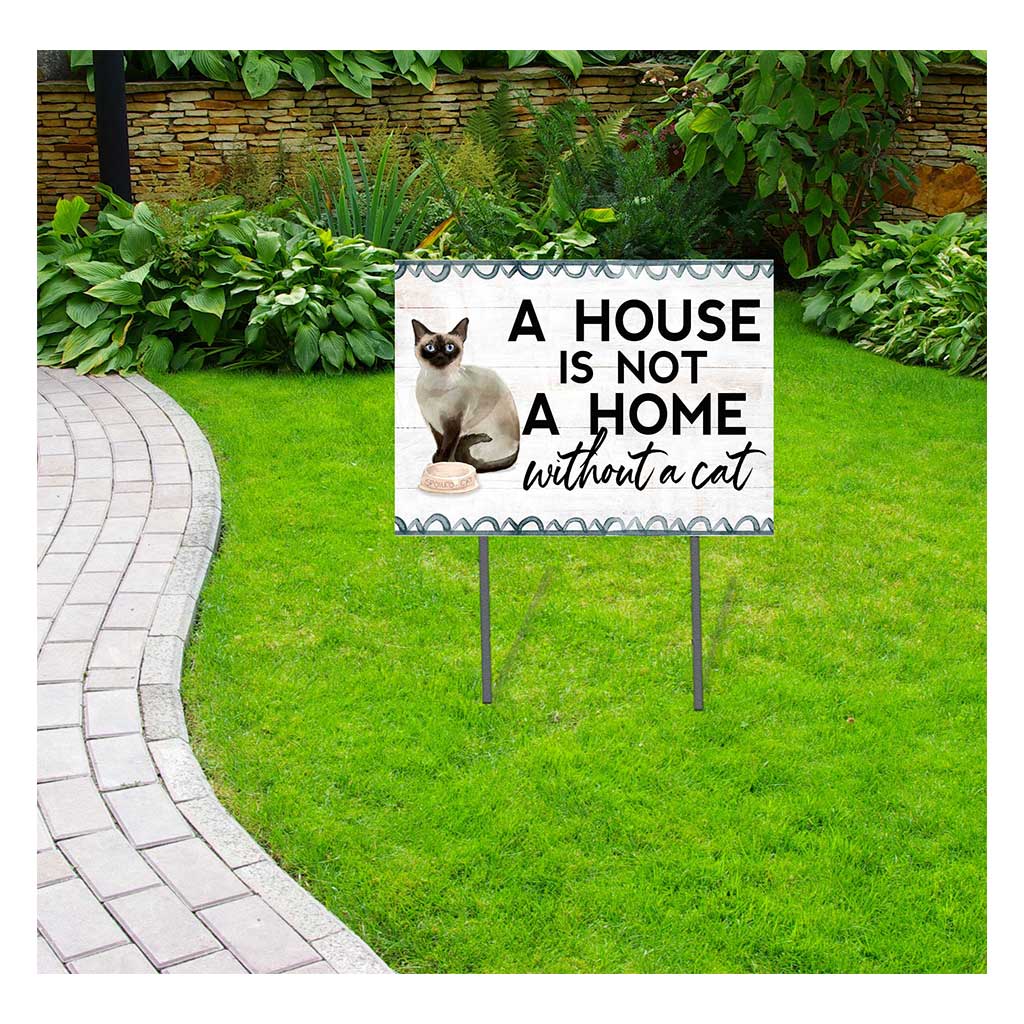 18x24 Siamese Cat Lawn Sign
