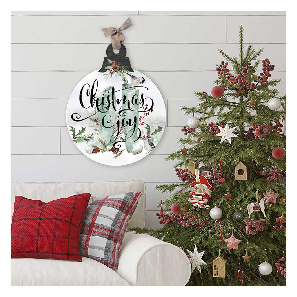 Christmas Joy Boots Large Ornament Sign