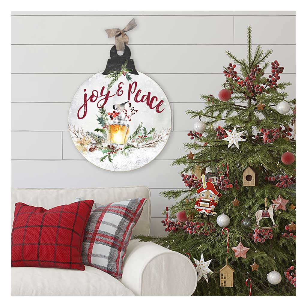 Joy and Peace Lantern Large Ornament Sign