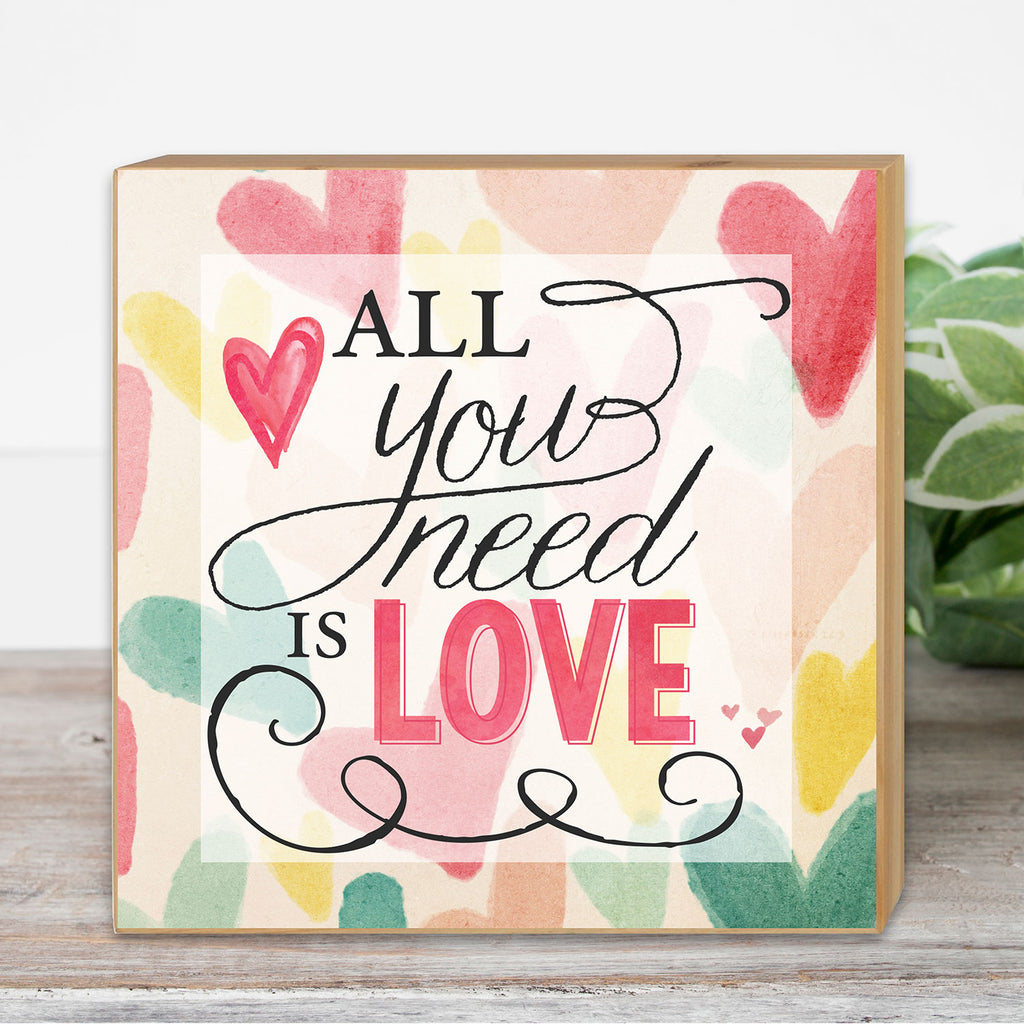5x5 All You Need is Love Block