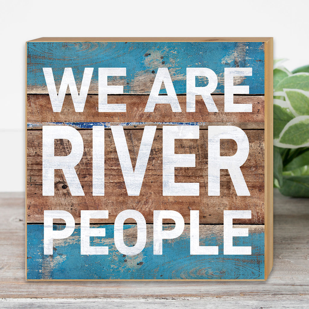 5x5 Block We are River People